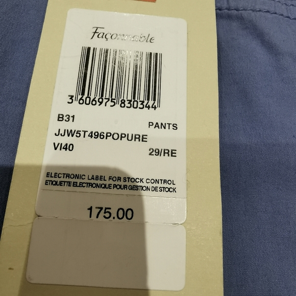 New Faconnable tailored denim pants - Picture 7 of 8